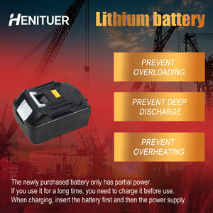 Pince à sertir hydraulique électrique portable HENITUER EZ-300 rouge, outils de sertissage hydraulique de haute qualité avec garantie de 12 mois - Product Image 4