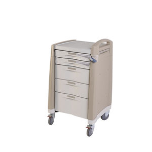 Chariot d'urgence de médecine en plastique ABS d'hôpital Chariot d'urgence Chariot d'urgence médicale - Product Image 4