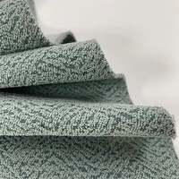 Tissu d'ameublement en chenille texturé pour canapé, matériau doux tissé pour coussins de canapé, fauteuil et décoration intérieure