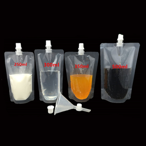 Customized <strong>Laminated</strong> Maiterial Spout <strong>Pouch</strong> for Fruit Juice - Product Image 3