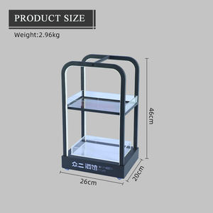 Bar personnalisé discothèque fête nouveautés fournitures plateau à fruits lumineux support LED créatif collations assiette plateau de service - Product Image 4