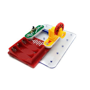 Boîte de station de circuit sans soudure sécurisée pour jouet interactif de projection lumineuse, blocs de construction électroniques modulaires de laboratoire de mélange de couleurs RGB - Product Image 5