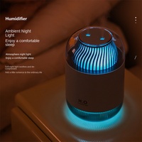 Humidificateur ultrasonique USB Weilexing, nouveau, en plastique, grande capacité, pour intérieur, bureau, portable, chevet, veilleuse, 36 dB de bruit