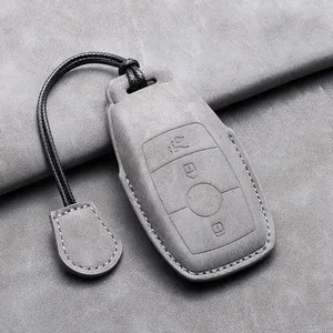 Funda para <span class=keywords><strong>Llave</strong></span> de Coche <span class=keywords><strong>Mercedes</strong></span> Benz <span class=keywords><strong>Clase</strong></span> A, <span class=keywords><strong>C</strong></span>, E, S, G, GLC, CLE, CLA, GLB, GLS, W177, W205, W206, W213, W222, W223, C260, X167, AMG - Product Image 4