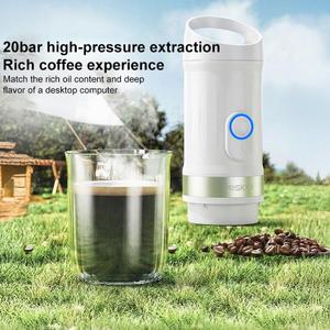 Cafetera Eléctrica Portátil Yesido EC30 (Blanca) - Product Image 4