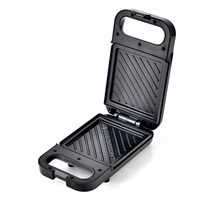 Mini grille-pain électrique compact et portable avec plaques à gaufres chauffant double face antiadhésif pour usage domestique