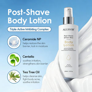 <span class=keywords><strong>Lotion</strong></span> Corporelle Apaisante et Hydratante Naturelle Sous Marque Blanche pour Peaux Irritées, Anti-Poils Incarnés, Soin Corporel Inhibiteur de Croissance des Poils pour Peaux Sensibles - Product Image 3