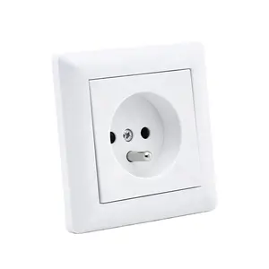 LEISHEN NF CE CB European Standard Wall Switch Socket Screwless 16A French Socket