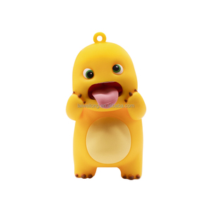 Figurine personnalisée de grande taille Dino <span class=keywords><strong>jaune</strong></span> mignon Pokemoned hautement restaurée 1:1 figurines Nailong Dragon de lait pour filles enfants cadeau - Product Image 3