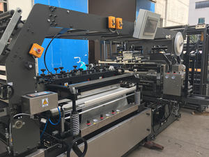 Máquina para fabricar bolsas de papel kraft de fondo plano cuadrado, máquina para fabricar bolsas de papel de 8 lados - Product Image 3