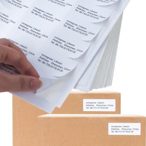 Étiquettes personnalisées pour l'expédition de produits, autocollants de prix, étiquettes de logo, étiquettes pour vêtements, étiquettes d'emballage privées, papier autocollant pour étiquettes. - Product Image 3