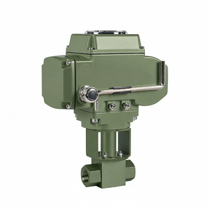 Vanne à boisseau sphérique motorisée électrique en bronze, 1/2 pouce DN15 12V, haute pression, 3 voies, type T, type L, OEM, résistante aux acides - Product Image 2