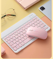 Tastatur mit maus teclado e fare sem fio klavye maus ultra ince kablosuz klavye ve fare combo