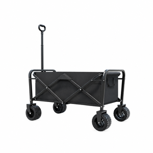 Carrito de Camping Plegable Grande con Múltiples Funciones, Carrito Utilitario para Exteriores, para Picnic, Camping, Mercado y Viajes - Product Image 5