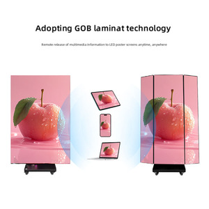 Il contrassegno digitale <span class=keywords><strong>LCD</strong></span> da pavimento mostra il lettore di video pubblicitari del negozio al dettaglio del <span class=keywords><strong>Pixel</strong></span> Pitch - Product Image 4