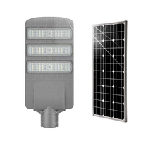 Lampu Jalan Tenaga Surya Premium Tahan Air Ip65 Kontrol Cerdas Terbaik untuk Luar Ruangan 100W 120W 200W Tipe Terpisah Set Harga Lampu Jalan Tenaga Surya