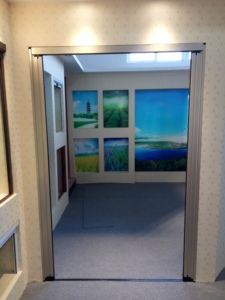 Hệ Thống Màn Hình Gấp Gọn Tự Làm Chống Muỗi Cửa Sổ Ứng Dụng Màn Hình Côn Trùng Xếp Li Cửa/Không Rào Cản Cửa Lưới Chống Muỗi - Product Image 5