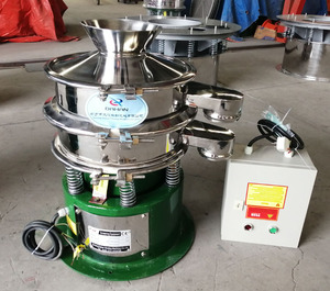 Máquina Separadora Vibratoria Rotatoria Circular Vertical para Ceniza de Soda y Grafito, para Mallas de 60/80 - Product Image 6