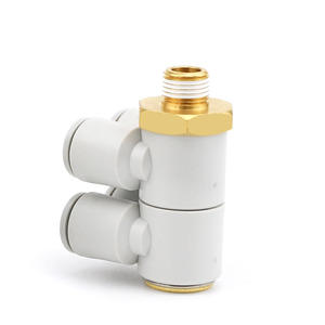 Juntas Universales de Ventilación Roscadas de Cambio Rápido KQ2ZD06 08 10 12-01 02 03AS - Product Image 1