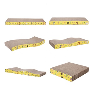 Rascador de cartón corrugado para gato, rascador personalizado de lujo, poste para rascar, muebles para gato <span class=keywords><strong>Simon</strong></span> - Product Image 1
