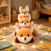 Mainan Boneka Kartun Ekspresif Desain Ceria Warna Cerah Grosir untuk Hadiah Liburan Pesta Bertema