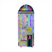Machine à griffes d'arcade commerciale d'intérieur de grande taille en métal avec code QR et fonctionnement par pièces pour attraper les jouets en peluche