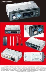 Venta caliente Bluetooth Single DIN Car MP3 <span class=keywords><strong>Player</strong></span> AM <span class=keywords><strong>FM</strong></span> RDS Car Radio 1DIN Stereo Auto Head Unit USB SD Car Audio Multimedia <span class=keywords><strong>Player</strong></span> - Product Image 6