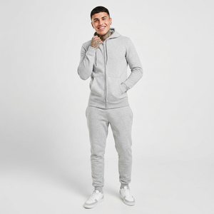 Conjuntos Deportivos de Algodón 100% con Cierre, Logotipo Personalizado, Conjuntos Deportivos para Hombre en Venta al por Mayor - Product Image 1