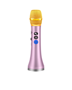 LCJ L-1258 20W Mini Enceinte sans fil portable haute puissance avec réduction de bruit pour <span class=keywords><strong>karaoké</strong></span> extérieur, couleurs Or/Rose/Rouge/Noir, pour enfants - Product Image 2