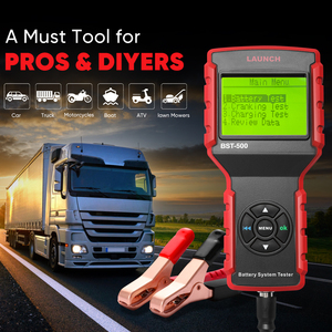 BST-500 자동차 배터리 테스터 출시 6V/12V/24V 크랭킹 및 충전 시스템 테스트 100-2000 CCA 진단 도구 - Product Image 6