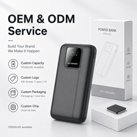 Cargador Promocional de 10000 mAh, Batería Externa de 10000 mAh, Personalización de Marca, Venta al por Mayor de Fábrica para Eventos al Aire Libre, CE FCC RoHS KC
