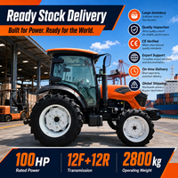 Tractor Agrícola Popular Modelo LAWNIO con Tracción en las Cuatro Ruedas y Operación Flexible para Granjas Medianas y Grandes