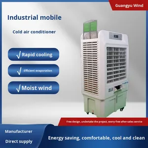 Guangyufeng ZD-60 <span class=keywords><strong>Aire</strong></span> <span class=keywords><strong>Acondicionado</strong></span> Comercial Portátil Industrial de Pie con Enfriamiento Evaporativo por Agua y Motor de CA - Product Image 2