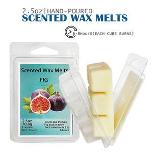 Cubes <span class=keywords><strong>de</strong></span> cire <span class=keywords><strong>de</strong></span> soja avec huile essentielle naturelle pour un assortiment <span class=keywords><strong>de</strong></span> Cubes chauffe-cire, Rose, figue, lavande, vanille - Product Image 5