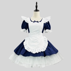 Nuevo Vestido Clásico de Sirvienta Estilo Ángel, Vestido <span class=keywords><strong>Lolita</strong></span> Dulce Estilo Alice Japonés, Vestido Caf con Peluche de Conejo para Mujer Adulta ODM - Product Image 2