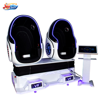 Simulateur de jeu VR Joyplay, machine de jeu Egg Machine, cinéma d'arcade, simulateur de montagnes russes, réalité virtuelle, chaise VR 9D, machine de jeu VR