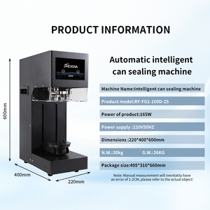 Nuova <span class=keywords><strong>Macchina</strong></span> <span class=keywords><strong>Portatile</strong></span> per Sigillatura Lattine di Bevande, Birra, Succhi e Caffè - Product Image 2