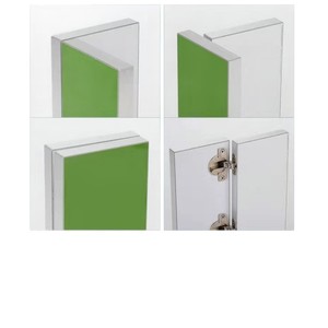 Bisagra para Muebles de 36mm, Plegado Interior, Oculta, para Puerta de Armario, Diseño Moderno, Aleación de Aluminio Niquelado - Product Image 2