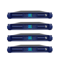 Amplificateur de puissance numérique professionnel 4 canaux 600W classe D pour enceintes Line Array et concerts