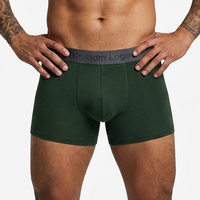 Sous-vêtements pour hommes fabriqués en usine, slips et boxers, logo personnalisé, modal, couleur unie, multicolore, respirant, confortable, certifié BSCI
