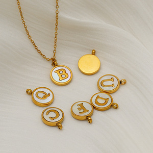 Zogxin Letter Pendant Necklace Gold Chain Alphabet Initial Charm For Women Everyday Wear Fashion Jewelry - Product Image 2