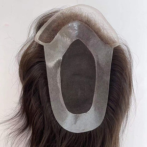 Ligne de cheveux 100% humains pour hommes, postiche frontal de 6 pouces, postiche naturel pour hommes - Product Image 3