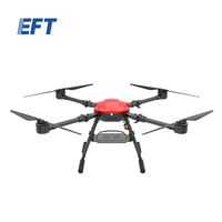 Cadre de drone EFT E410P, vente chaude, drone d'entraînement à 4 axes, kit PNP, livraison en entrepôt 10 kg, drone de cartographie de pêche avec hélices et moteurs