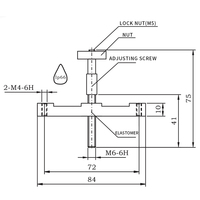 Capteur de pesage YZC-535B 150KG C1 Grip Load Cell 1.0±0.1mV/V pour balance de pesée portative, excitation 5-10V