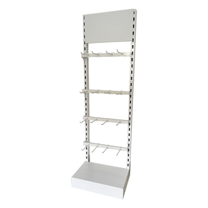 Giá trưng bày sàn đứng thương mại với nhiều kệ & móc để tổ chức hàng hóa bán lẻ hiệu quả - Product Image 2