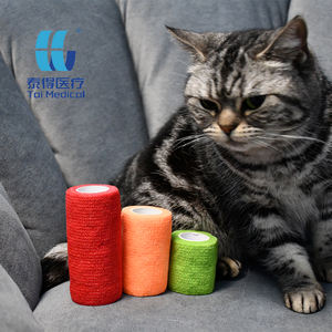 10CM 4,5 M Multicolor no tejido autoadhesivo Primeros Auxilios veterinario envoltura vendajes Flexible estiramiento dedo muñeca tobillo cohesivo impresión - Product Image 4