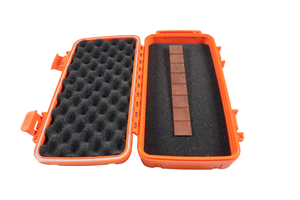 Bloque de Calibración de Cobre de 8 Pasos (1-8 mm) para Medidor de Espesor Ultrasónico - Product Image 2