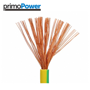 Primopower lõi đơn sợi cáp điện 1.5/2.5/4/6 vuông đồng nguyên chất PVC IEC cách nhiệt 600V đánh giá Cổ Phiếu treo lên dây - Product Image 5