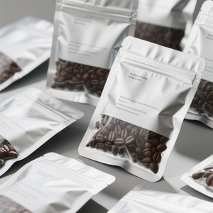 Sachets de thé vides biodégradables en papier kraft personnalisés à faible MOQ, scellés sur trois côtés, pour emballage de thé et de café - Product Image 3