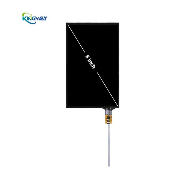 KINGWAY 8" 800x1280 500 Nits MIPI Capacitive Touch IPS TFT LED Backlight Display for Medical Electrocardiogram Printer